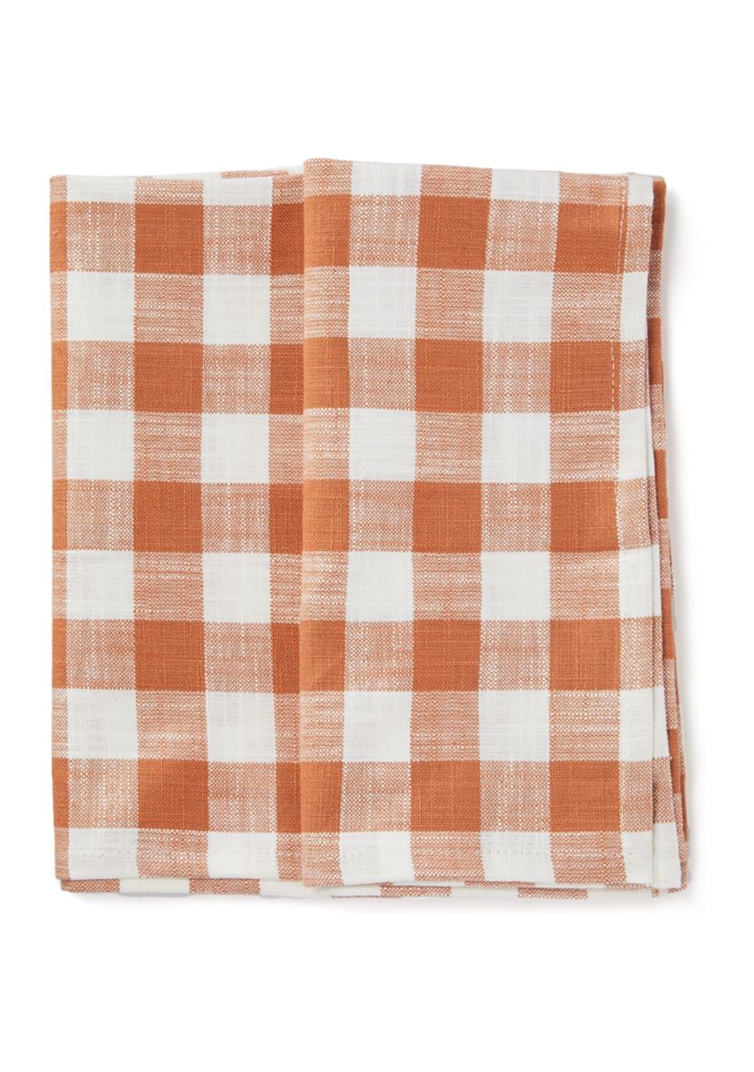 Brennan Check Napkins - Set of 2