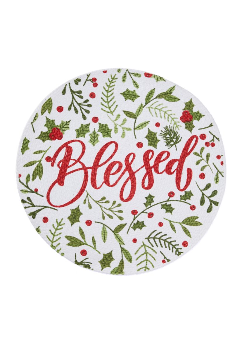 Blessed Holly Placemat