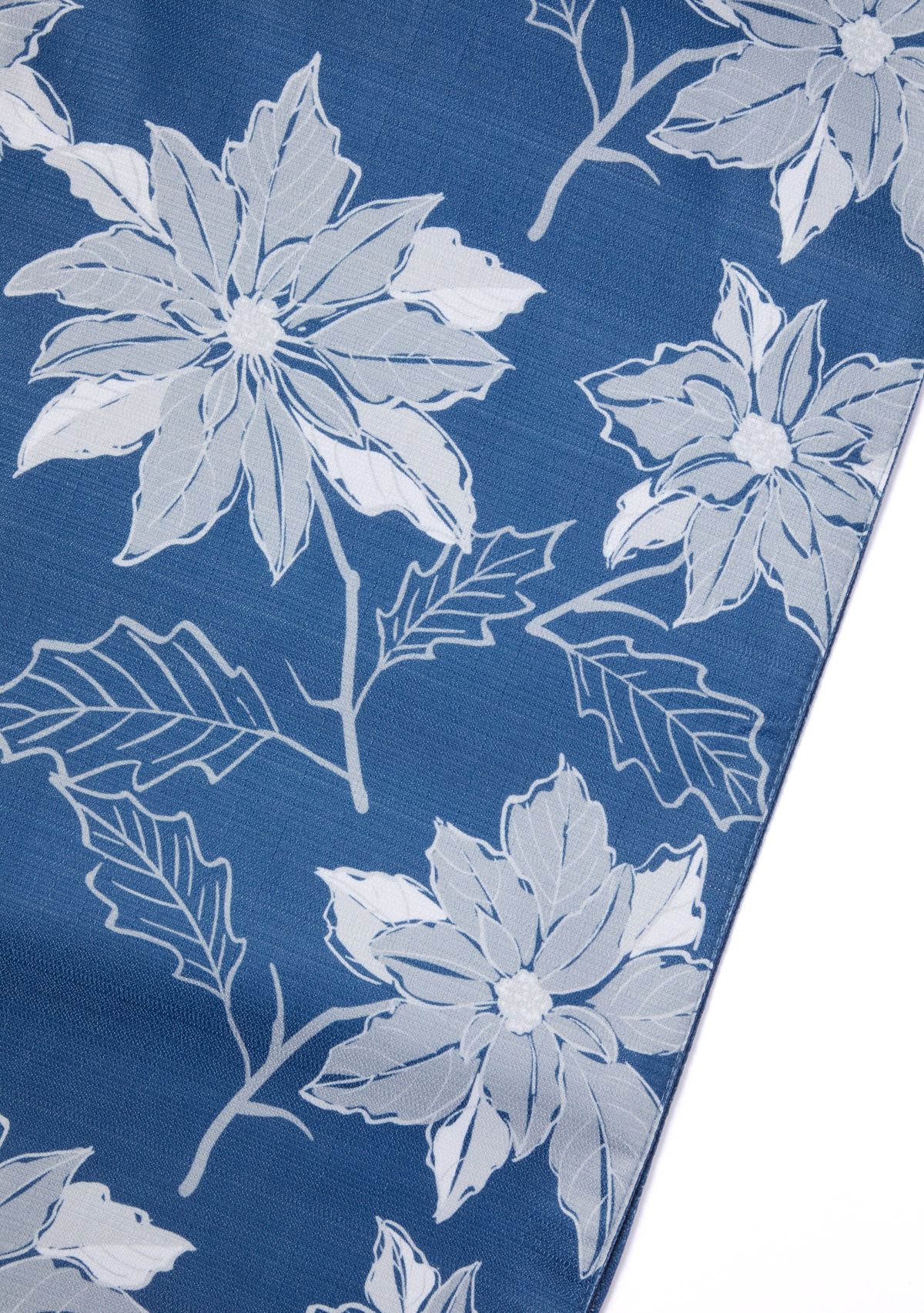 Poinsettia Silhouette Table Runner