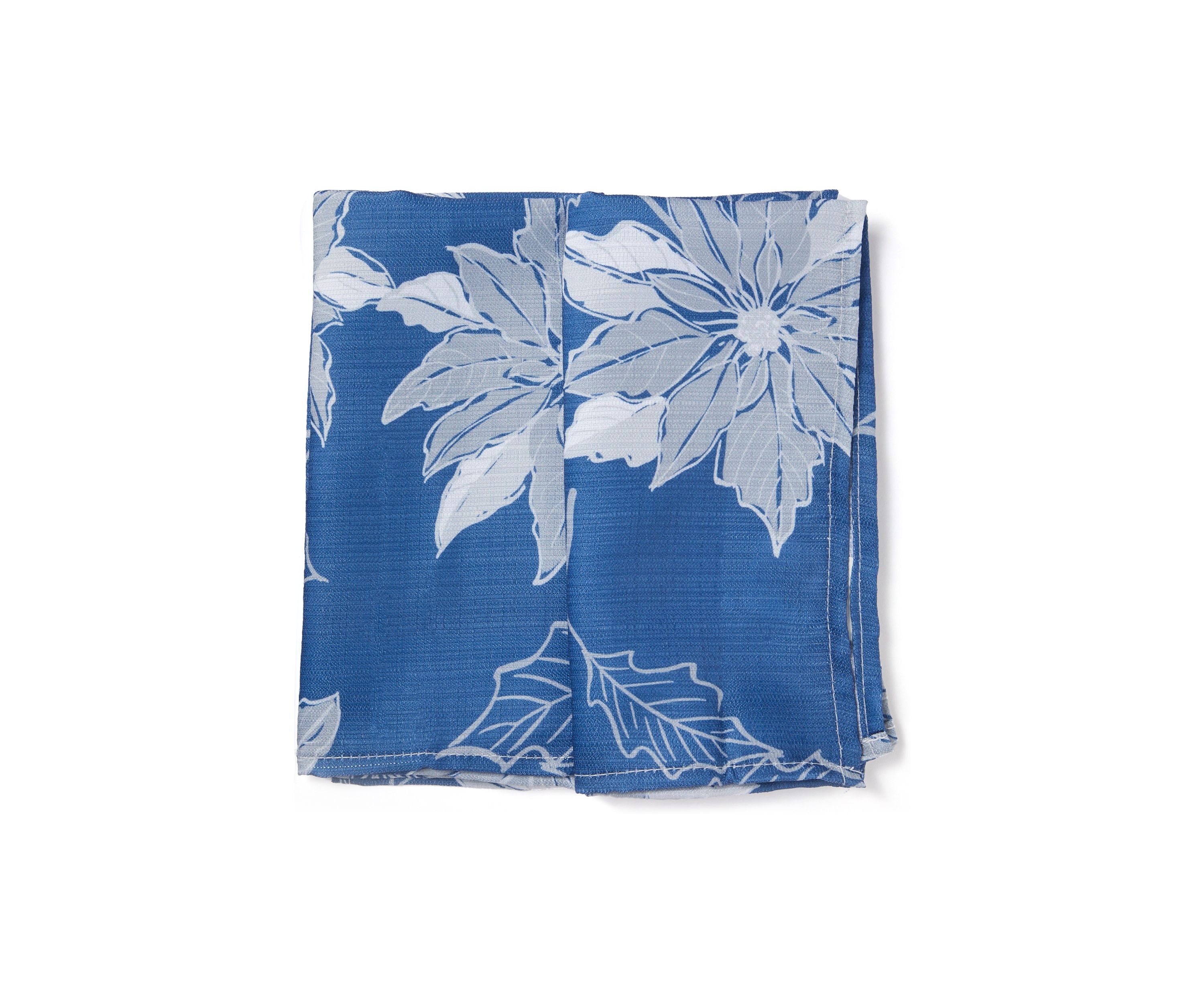 Poinsettia Silhouette Napkins - Set of 2