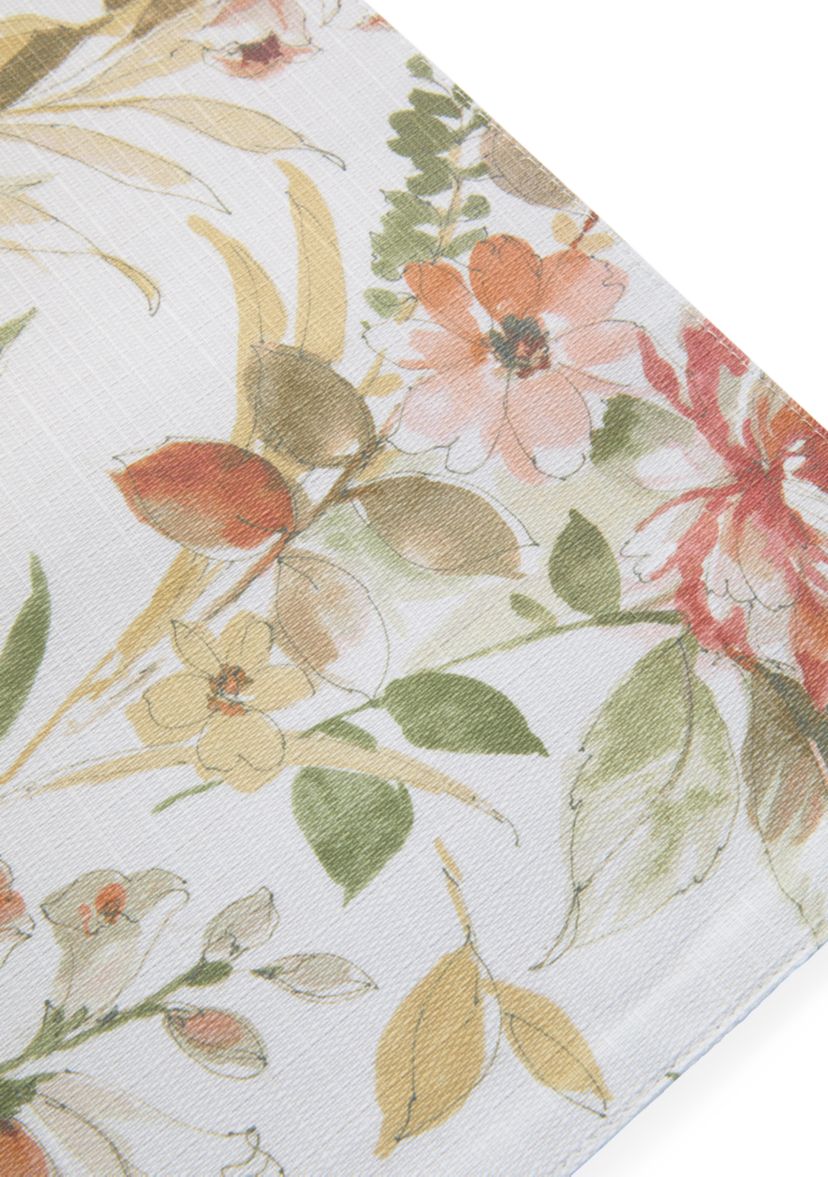 Set of 2 Fall Watercolor Floral Placemats
