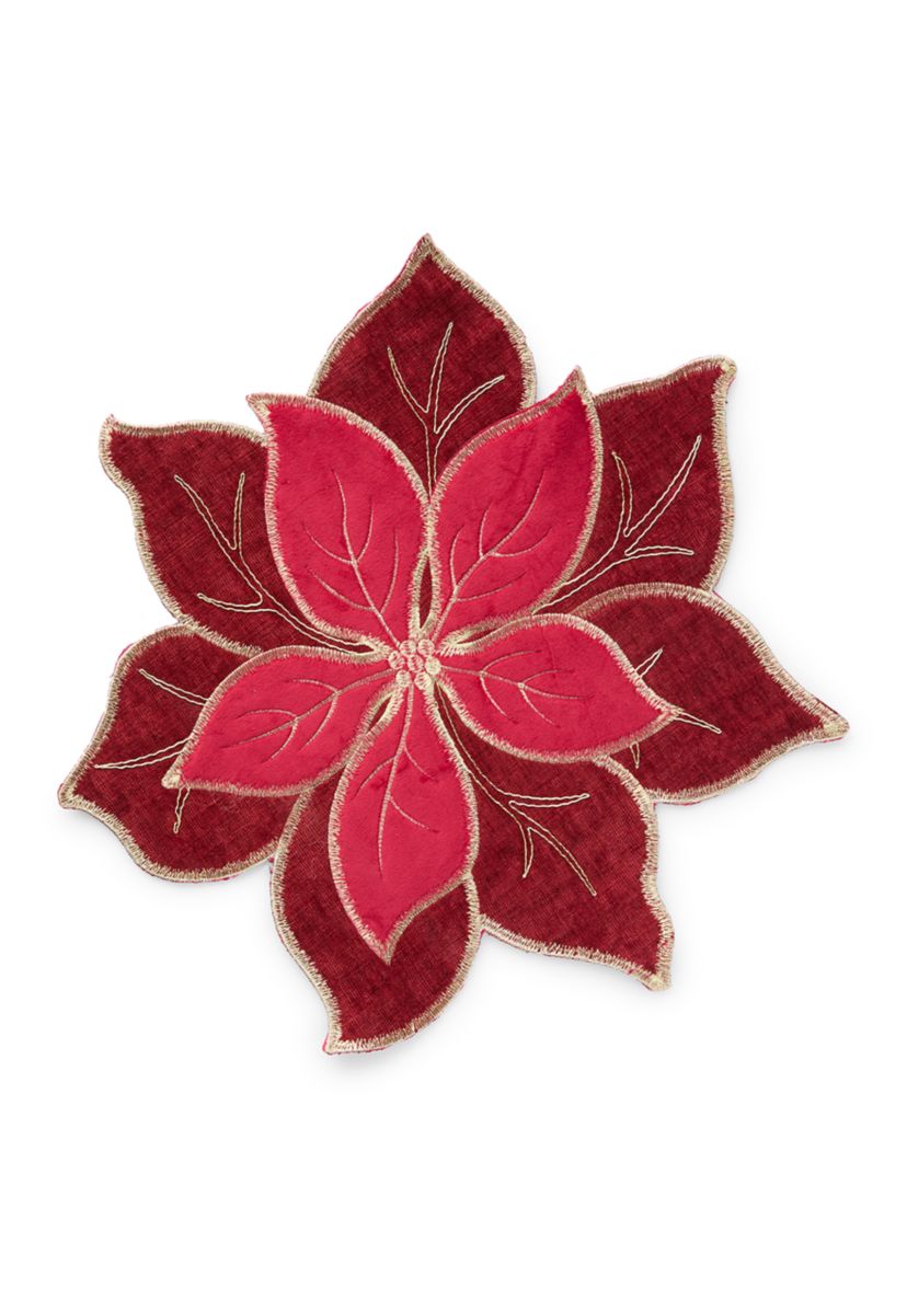 Poinsettia Dazzle Placemat