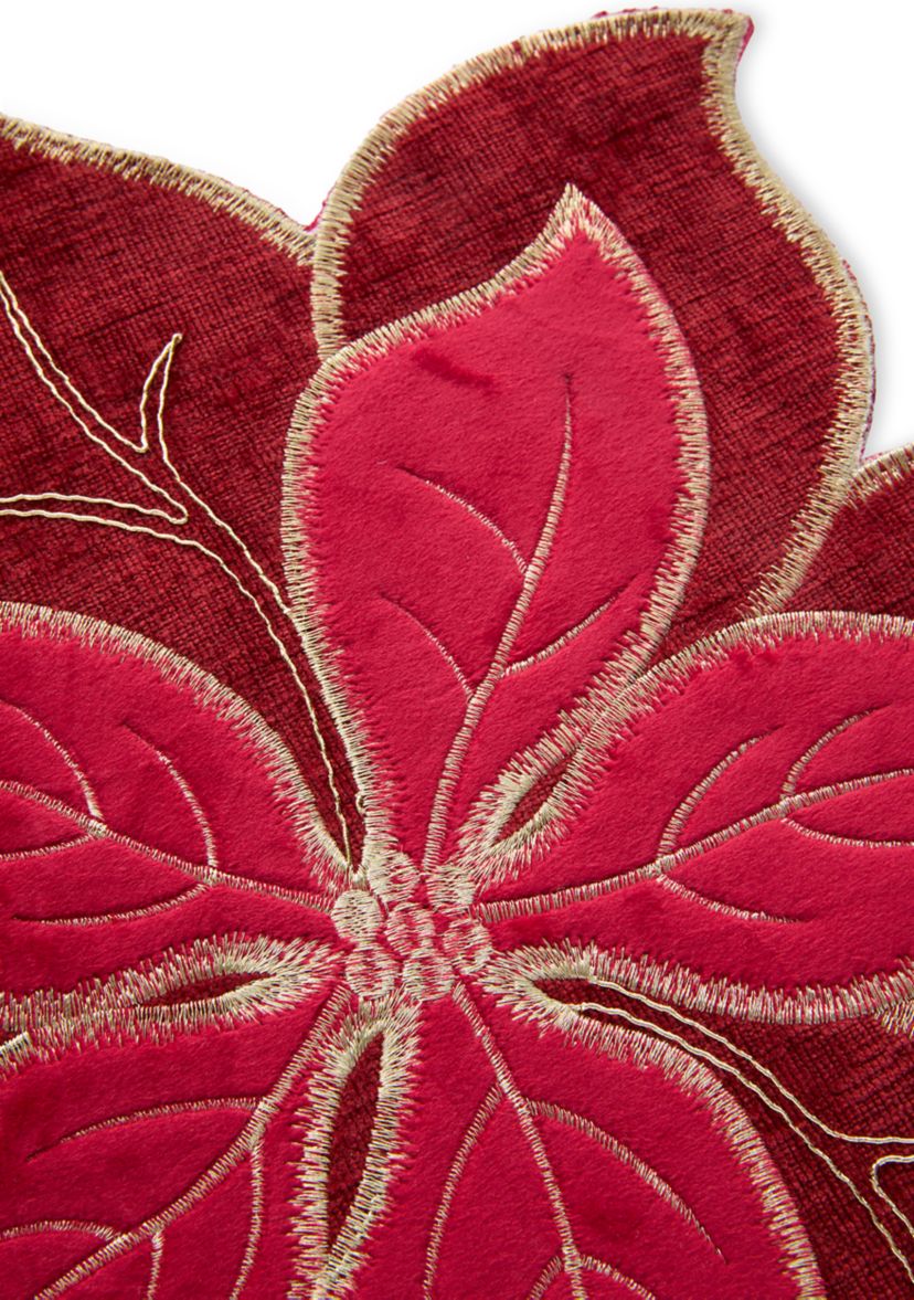 Poinsettia Dazzle Placemat