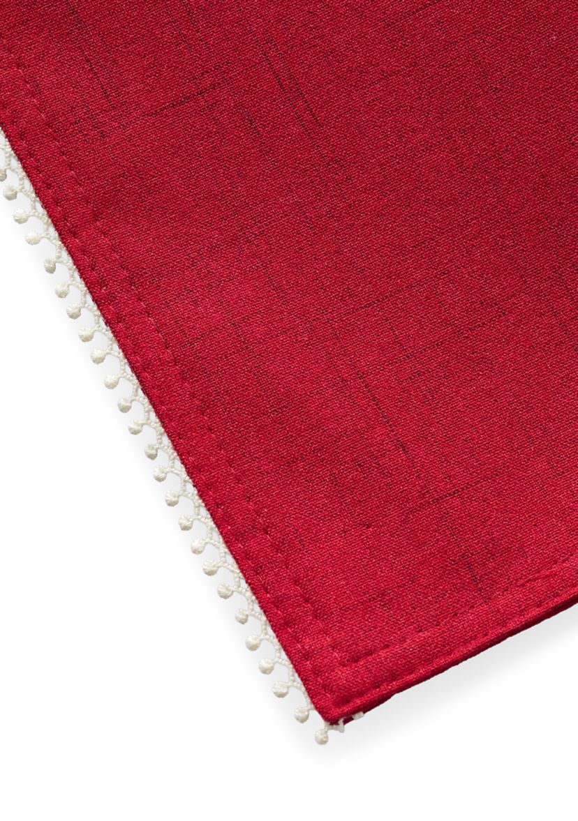 Set of 4 French Perle Solid Placemats