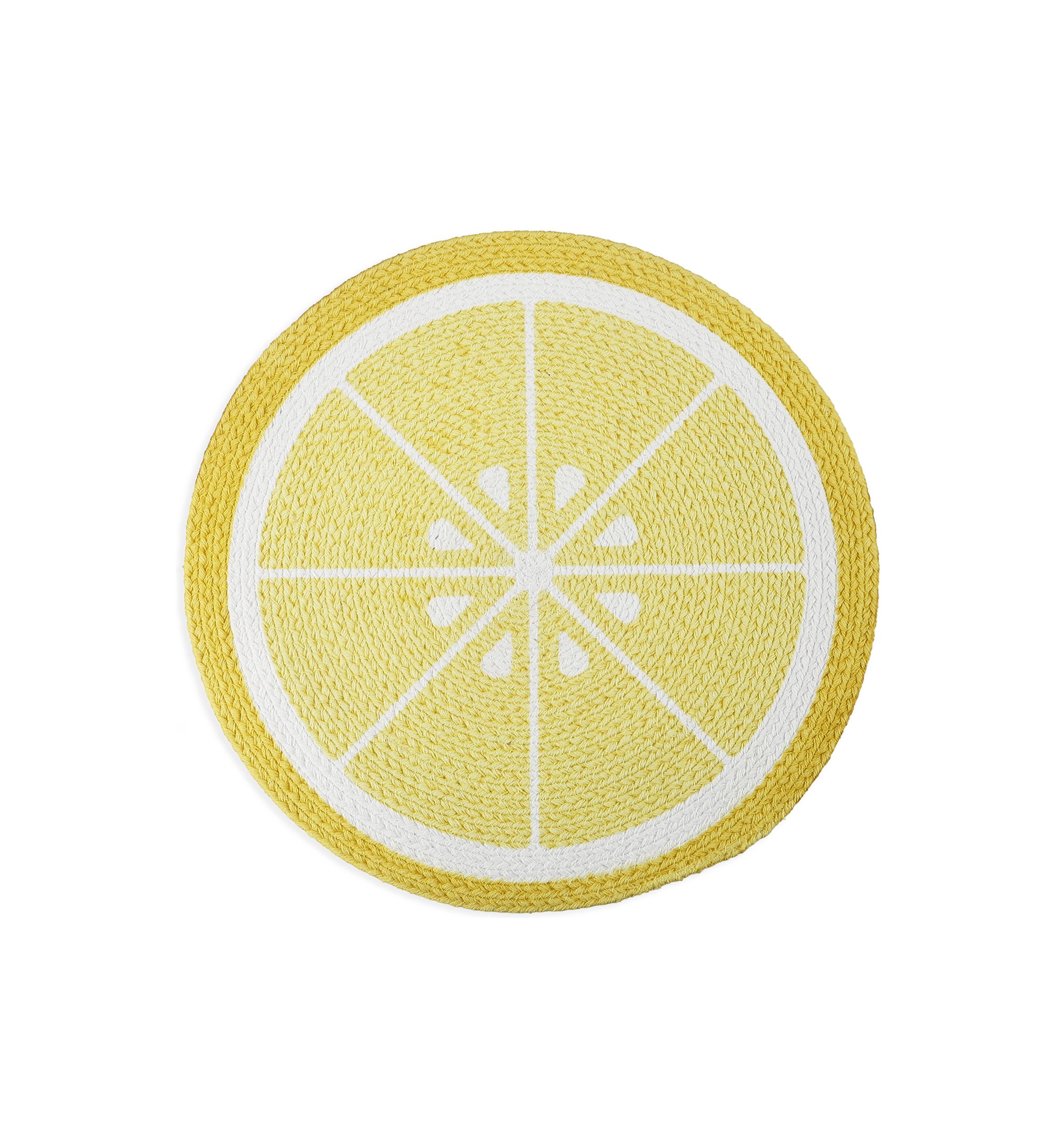 	  Lemon Slice Placemat 