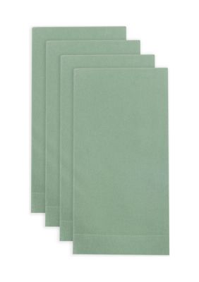 Solid Mitered Cotton Napkins