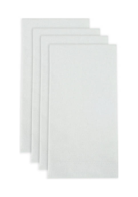 Arlee Home Fashions Inc.™ 4 Pack White Linen