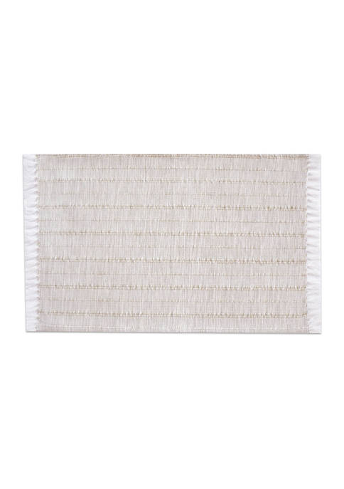 Arlee Home Fashions Inc.™ Campbell Fringed Placemat