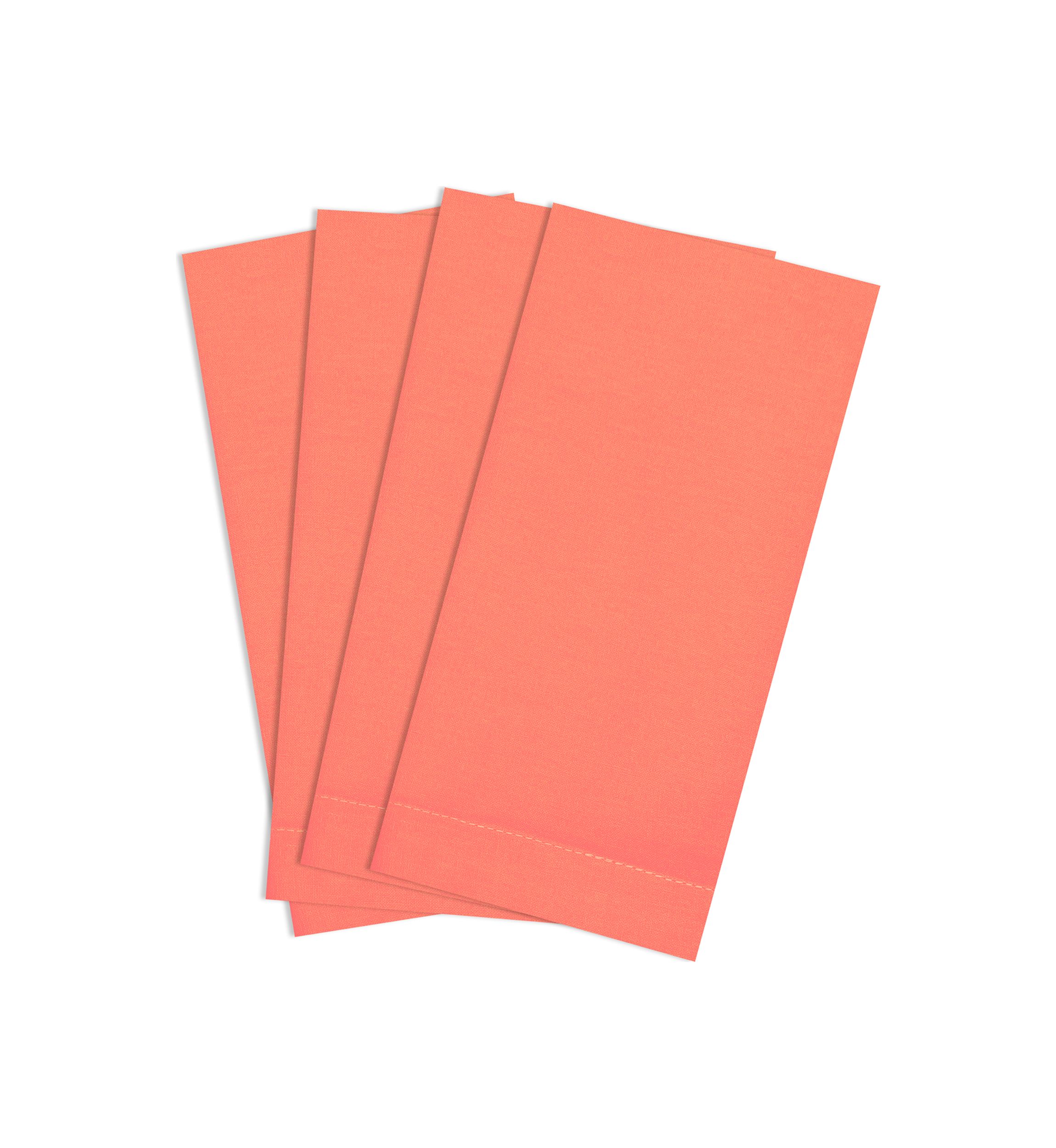Solid Mitered Cotton Napkins