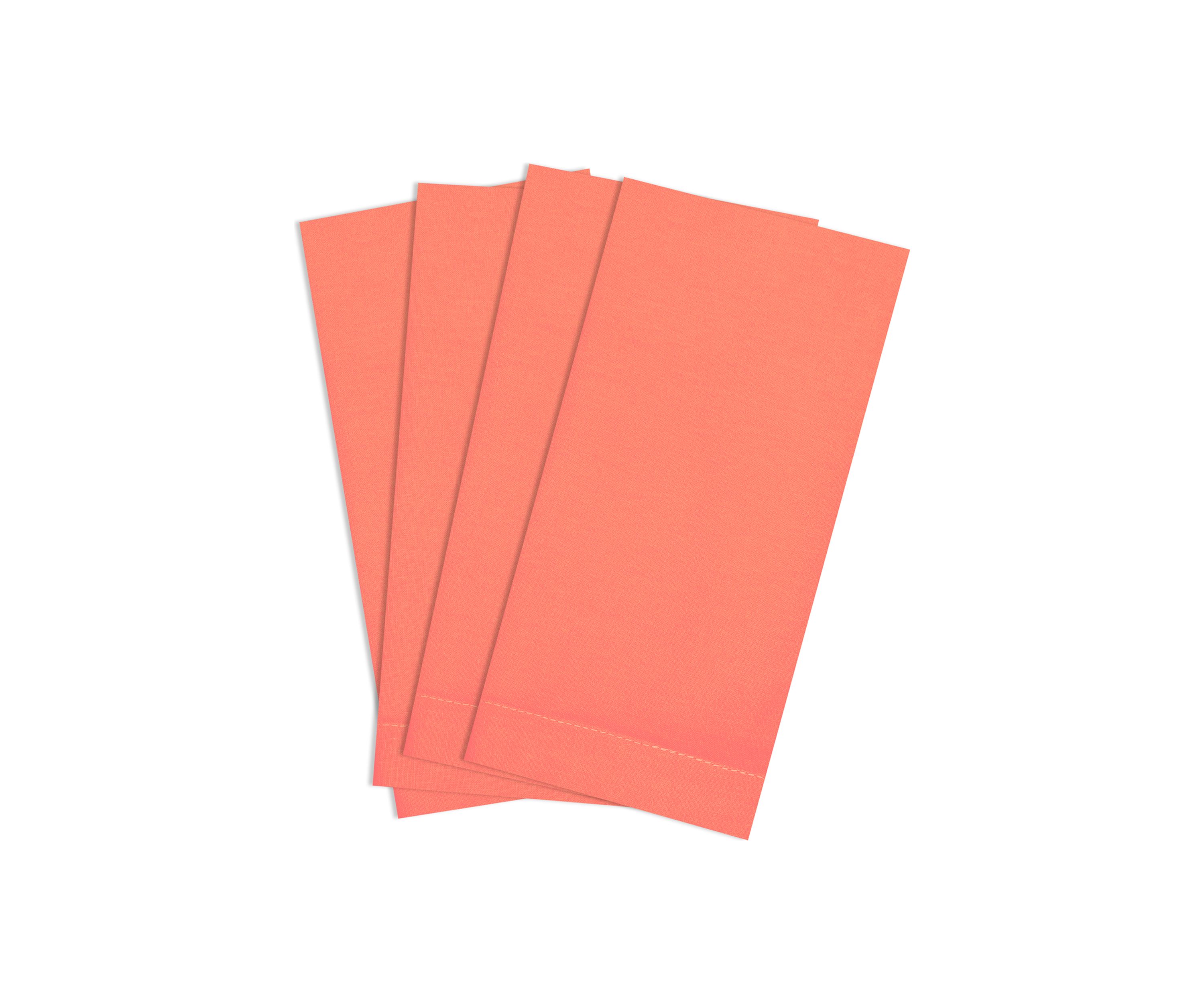 Solid Mitered Cotton Napkins