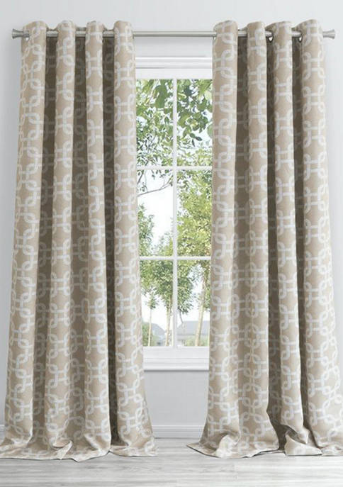 Dainty Home Interlock Printed Blackout Thermal Insulated Single