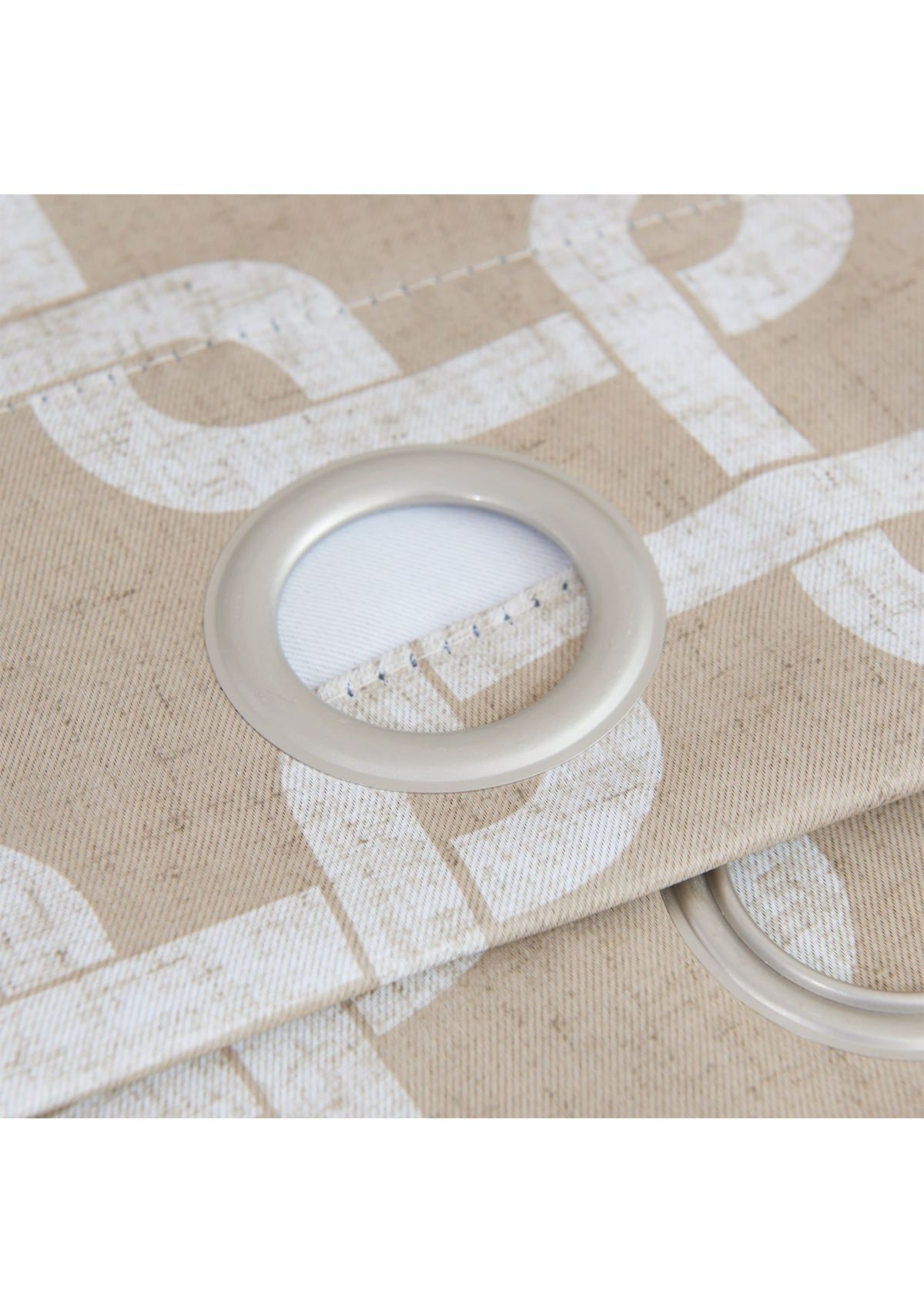 Interlock Printed Blackout Thermal Insulated Single Window Panel