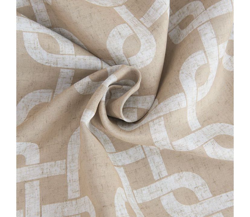 Interlock Printed Blackout Thermal Insulated Single Window Panel