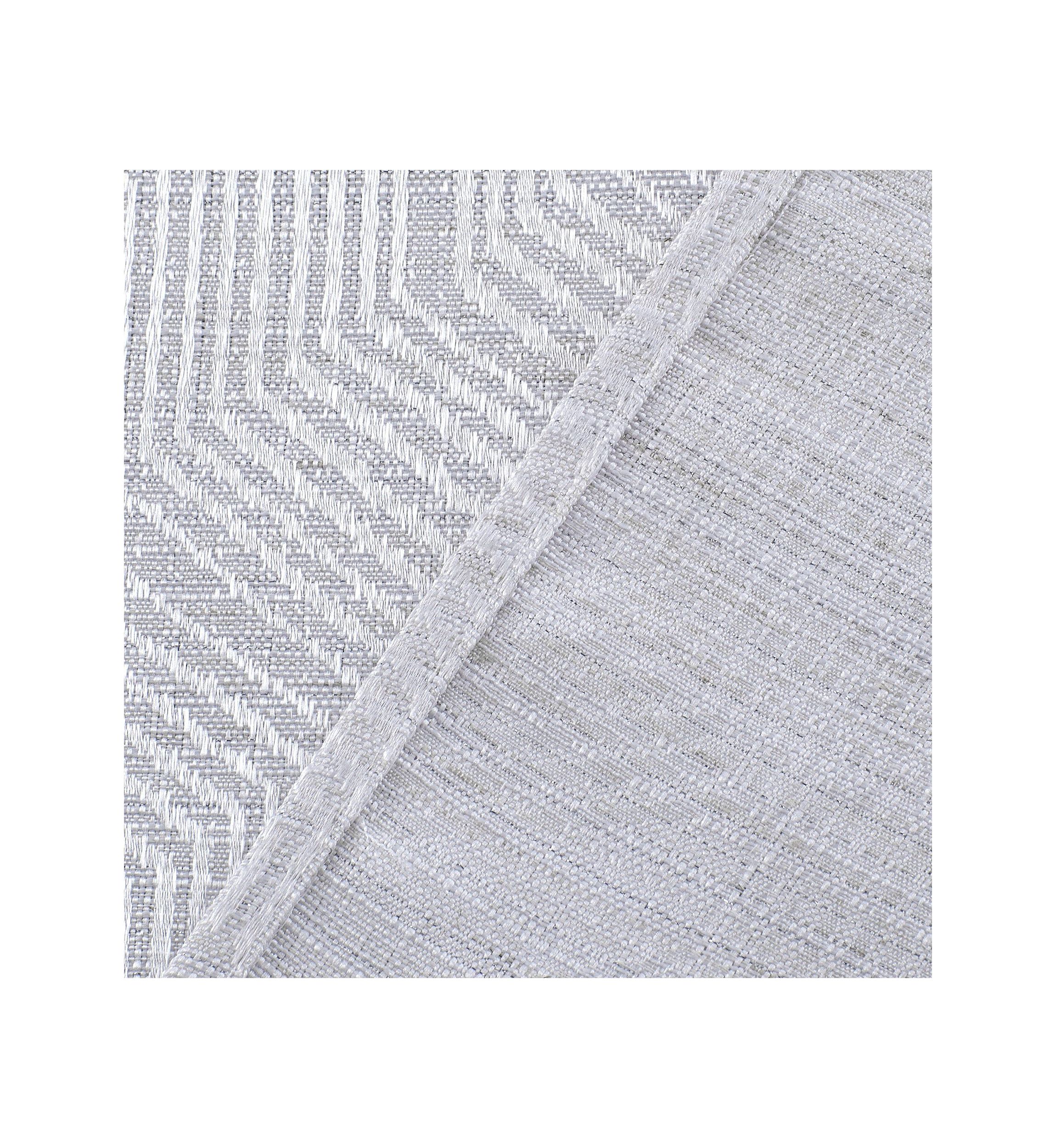 Lexington Threaded Lurex Jacquard Design Room Darkening  Window Panel Pair