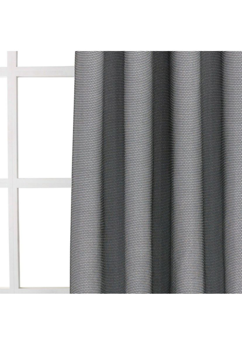 Stars Metallic Blackout Thermal Insulated Window Panel Pair