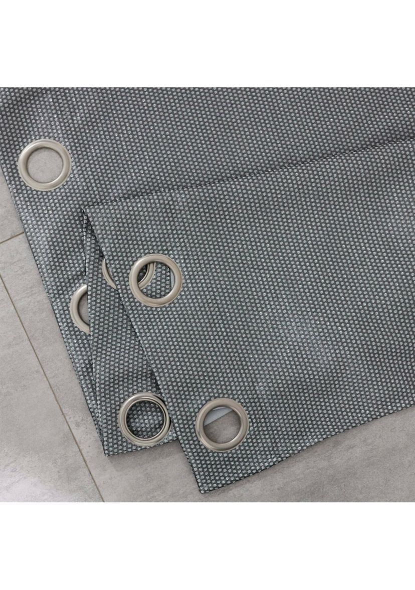 Stars Metallic Blackout Thermal Insulated Window Panel Pair