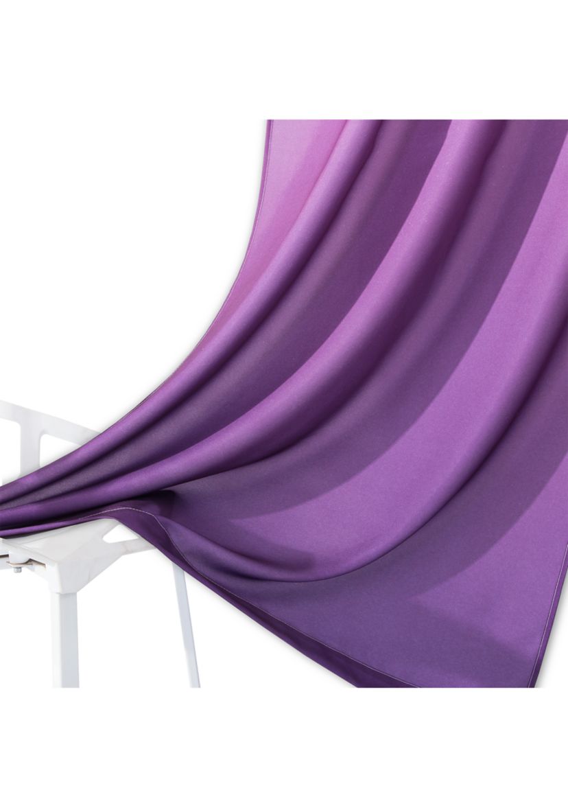 Shades Room Darkening Rod Pocket Window Curtain Panel Pair