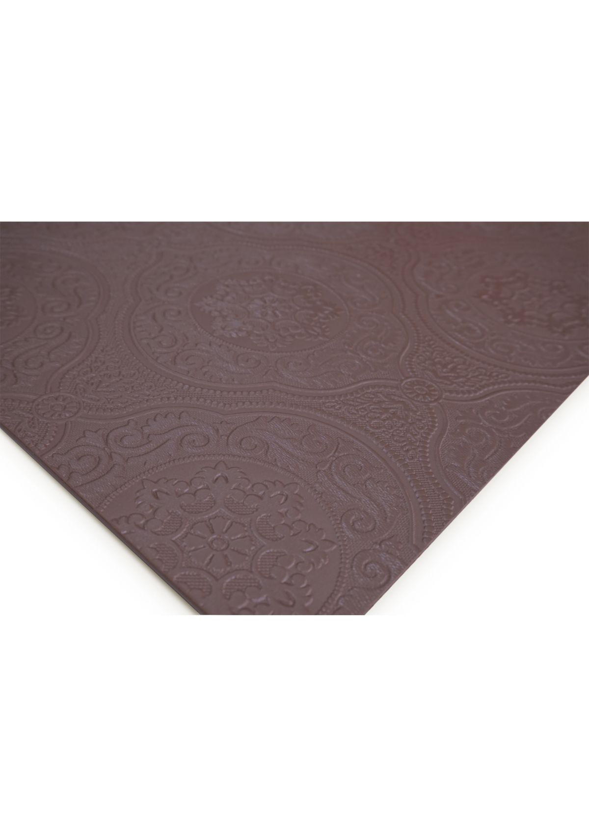 Hyde Park Faux Leather with Suede Backing Placemats- Set of 4