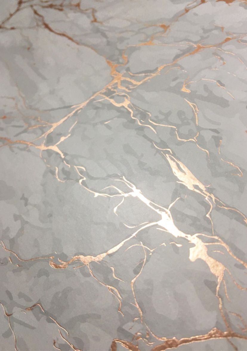 Marble Cork Foil Design Rectangle Set of 2 Placemats