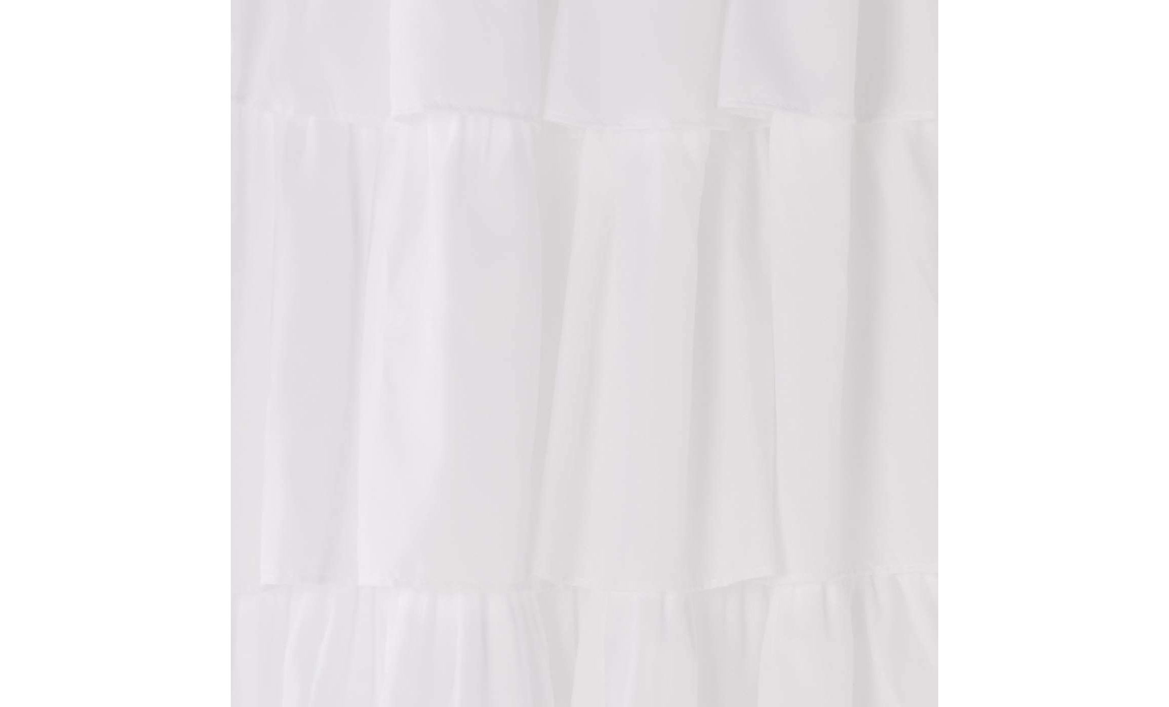 Carnival Pleated Ruffles Rod Pocket Light Filtering Window Panel Pair