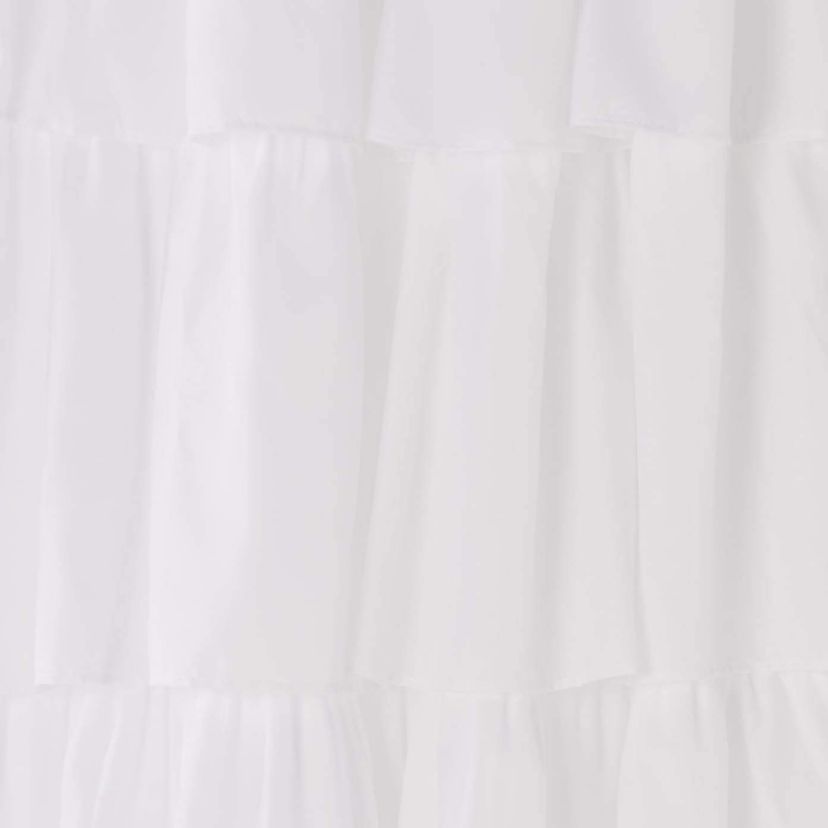 Carnival Pleated Ruffles Rod Pocket Light Filtering Window Panel Pair