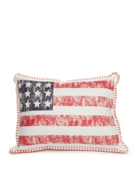 Elise James Home American Flag Pillow Belk
