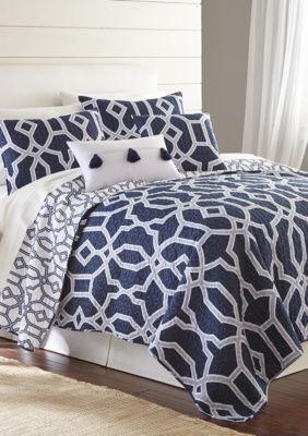 Elise & James Home™ Trellis Twin Reversible Quilt | belk