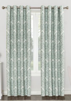 Sun Zero Christine Blackout Lined Grommet Curtain Panel Belk