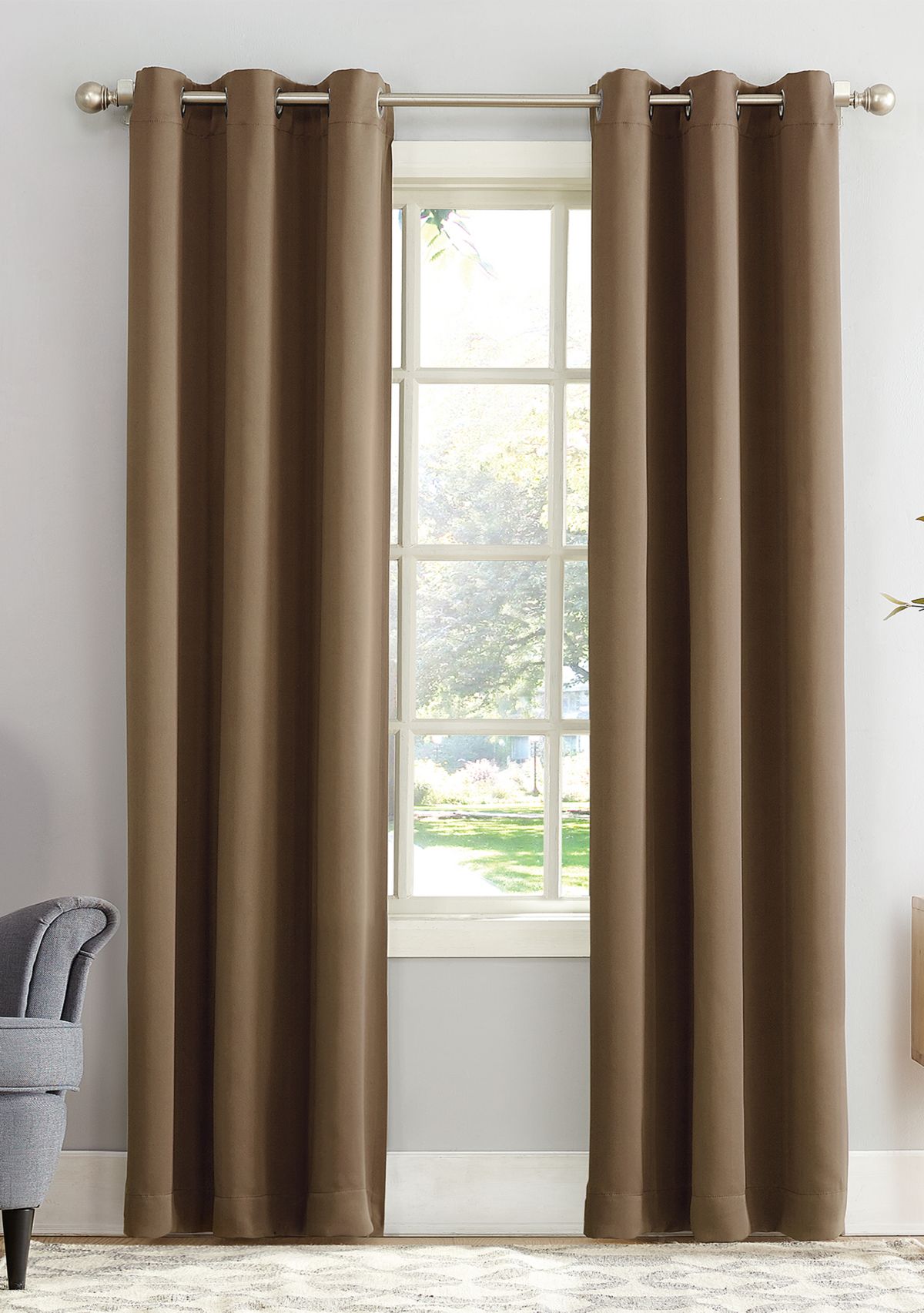 Hayden Energy Efficient Blackout Grommet Curtain Panel