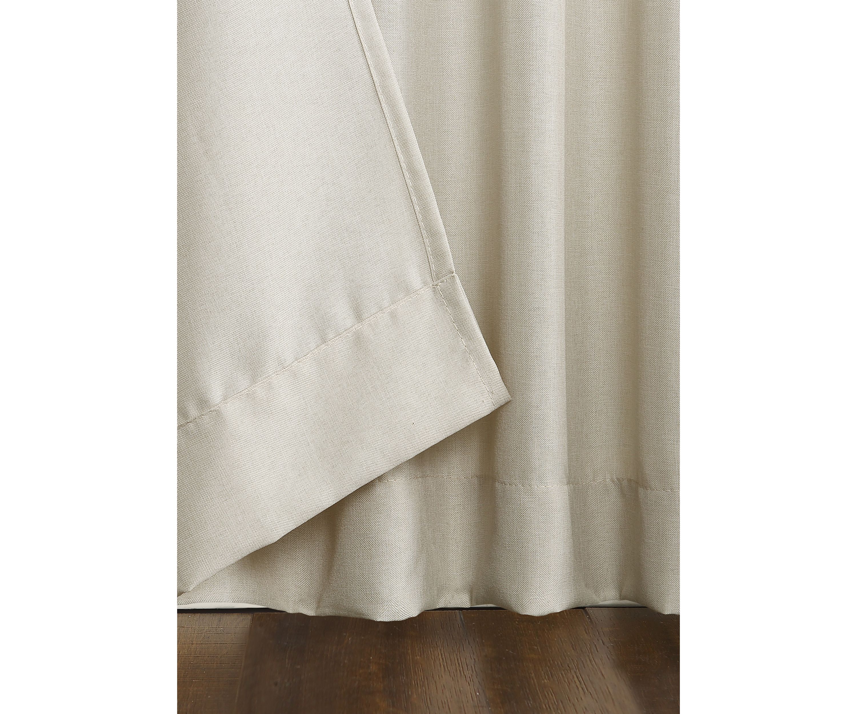 Jacob Semi-Sheer Tab Top Curtain Panel