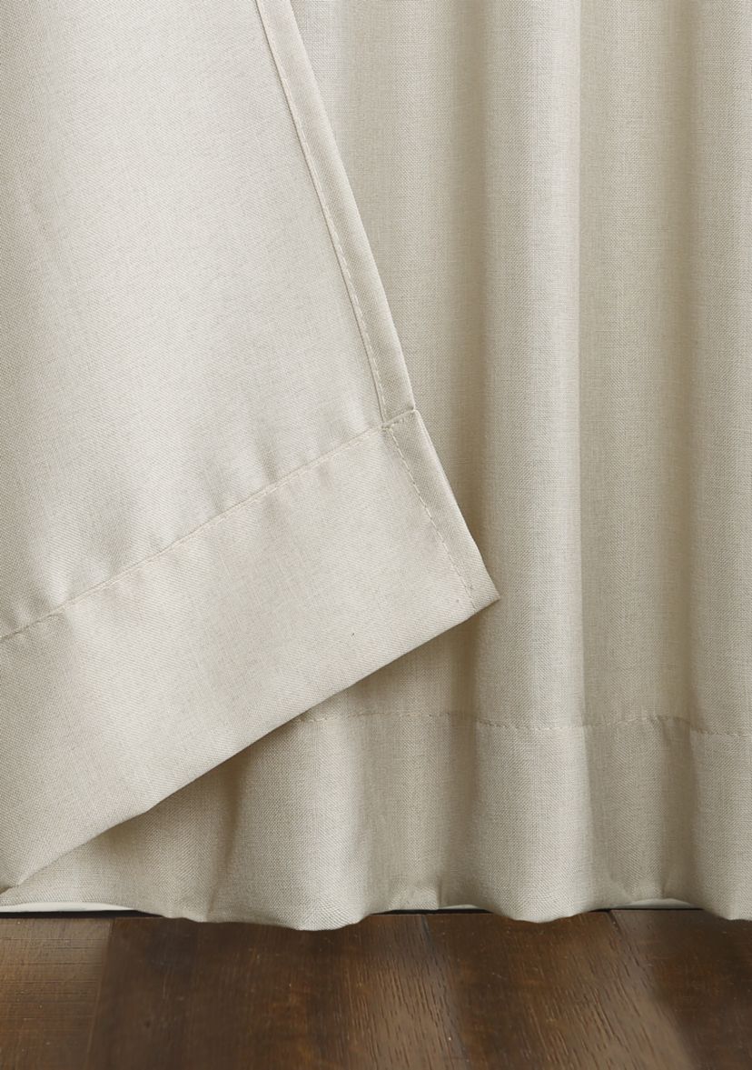 Jacob Semi-Sheer Tab Top Curtain Panel