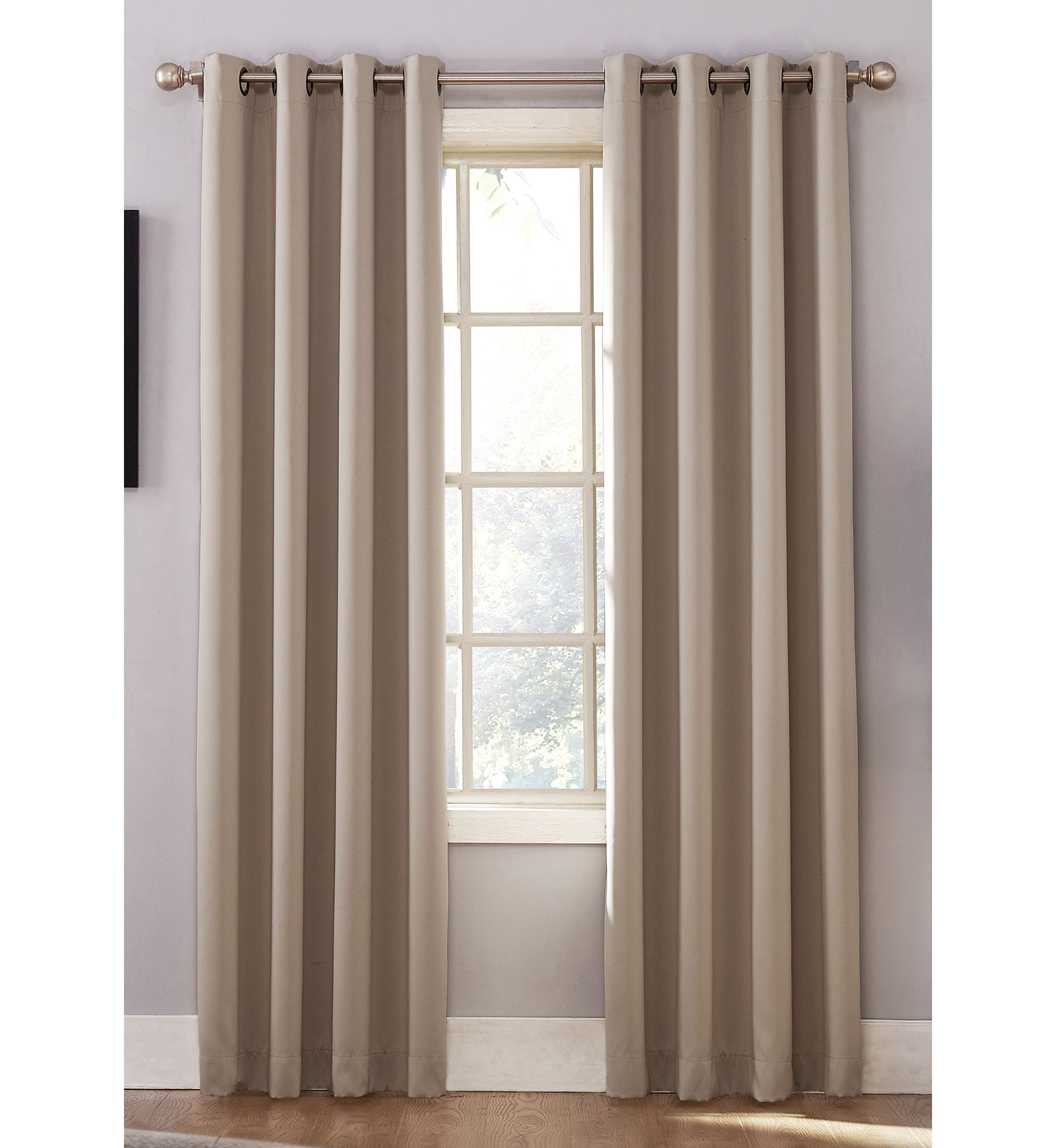 Oslo Grommet Home Theater Grade Extreme Blackout Grommet Curtain Panel
