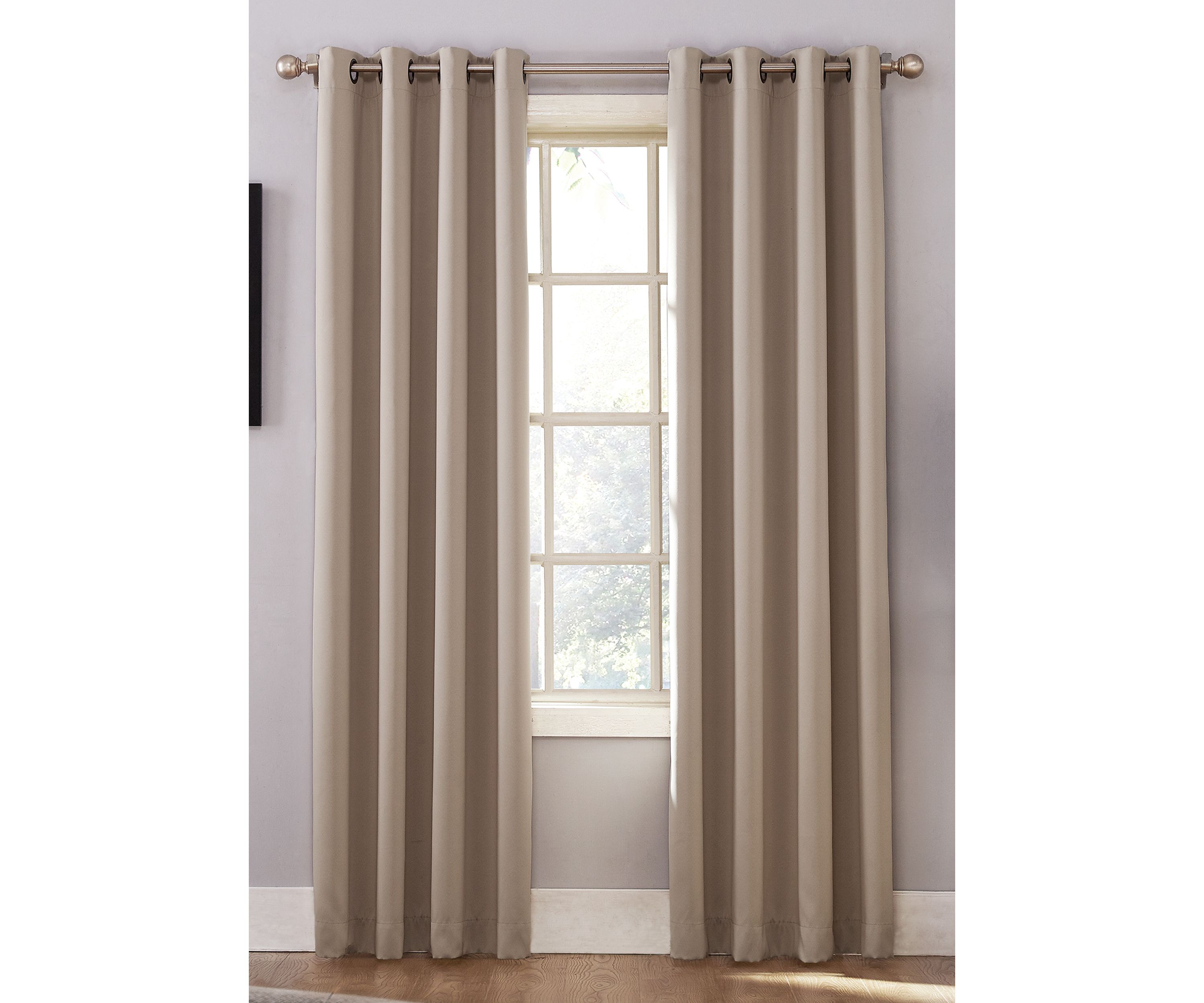 Oslo Grommet Home Theater Grade Extreme Blackout Grommet Curtain Panel