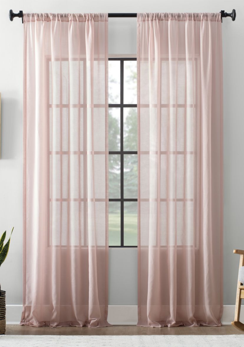 Textured Sheer Curtain