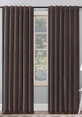 Sun Zero Amherst Velvet Thermal Extreme 100 Percent Blackout Back