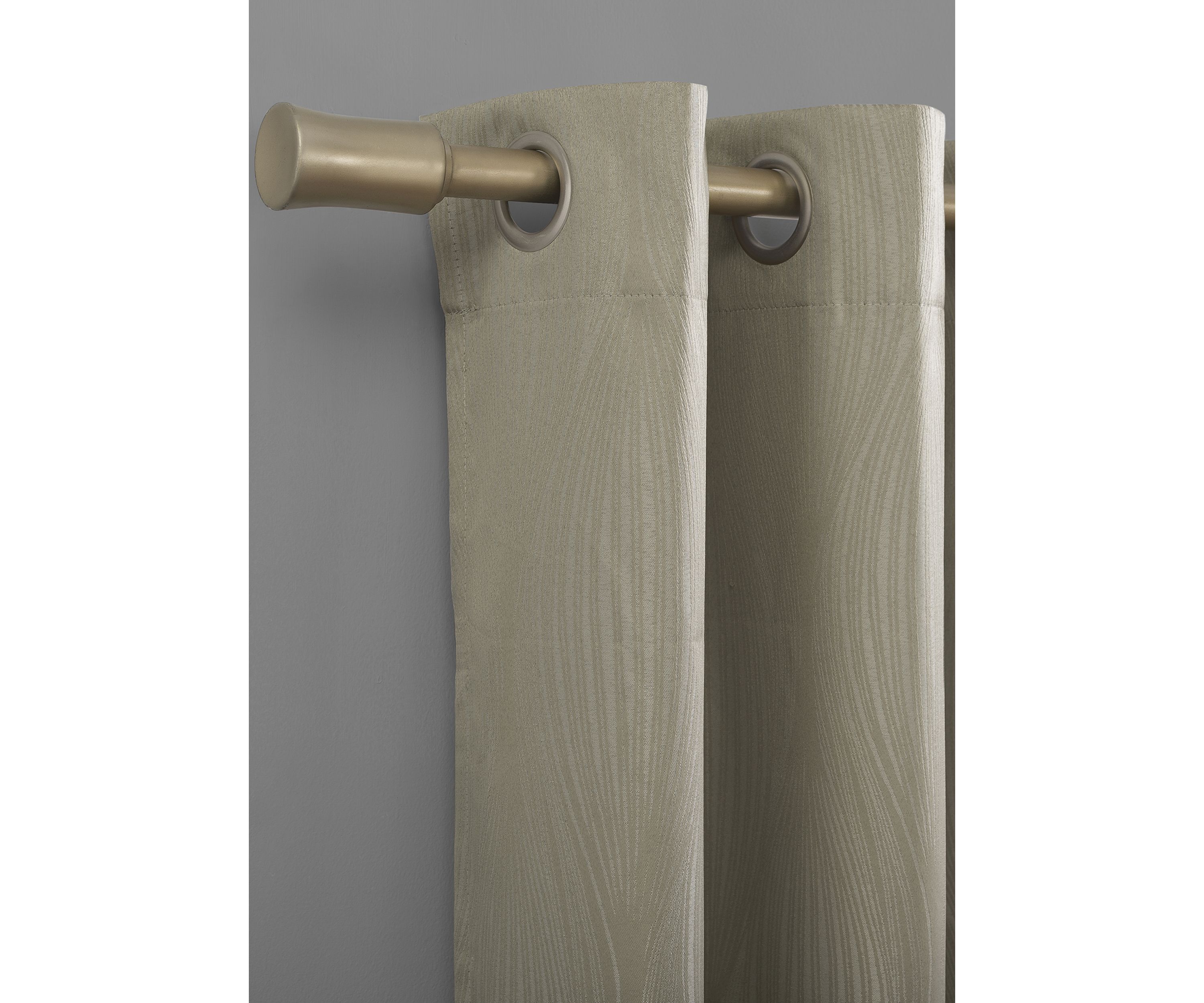Beck Geometric Ogee Thermal Extreme 100 Percent Blackout Grommet Window Curtains