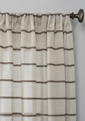 Twill Stripe Anti-Dust Window Curtain