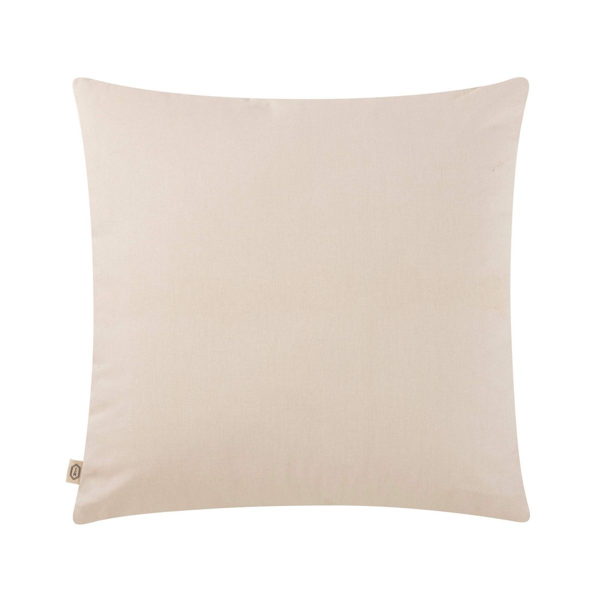 Chez Knotted Stripe Cotton Rich Decorative Pillow
