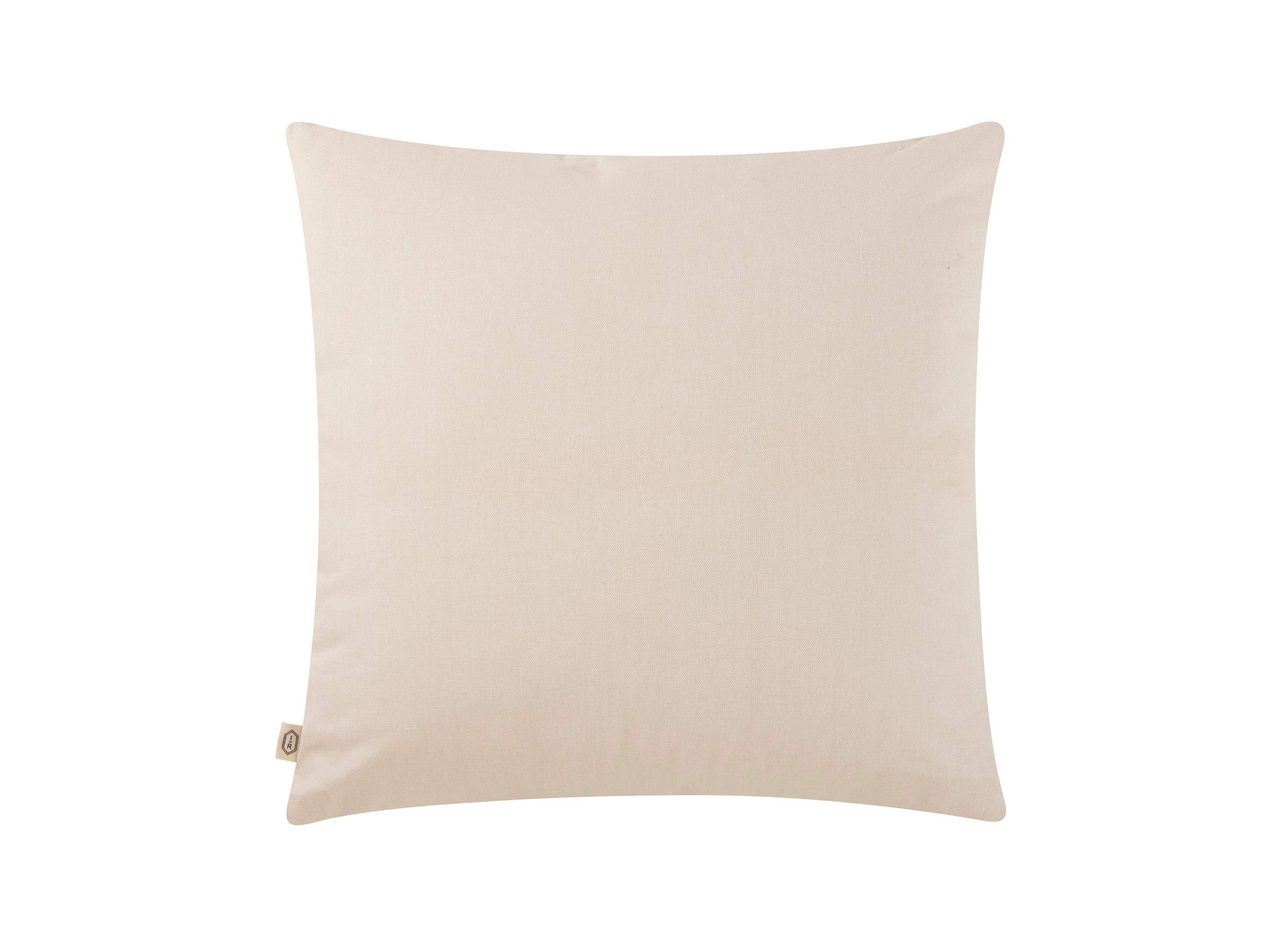 Chez Knotted Stripe Cotton Rich Decorative Pillow