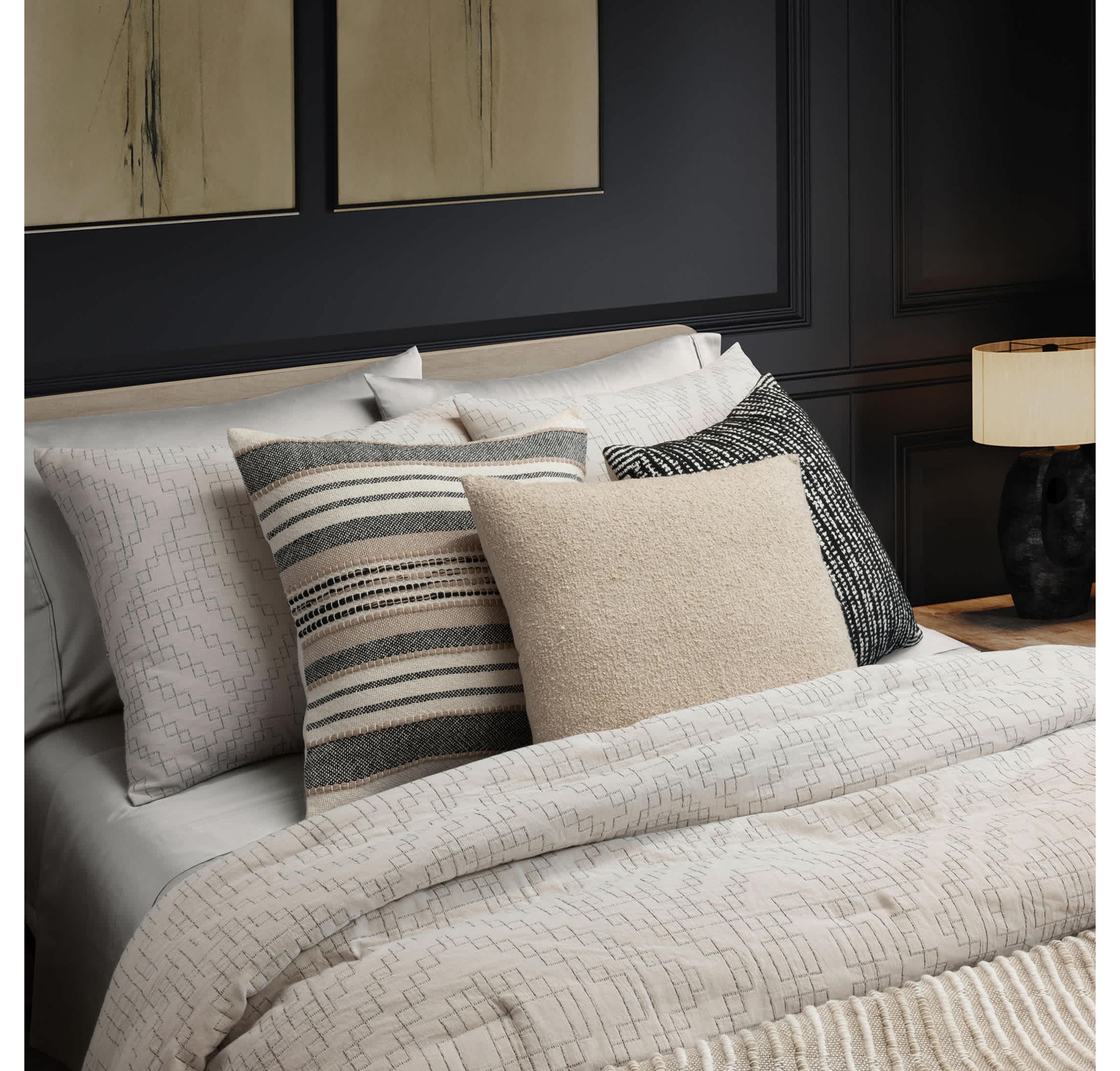 Remel Abstract Cotton Rich Decorative Pillow