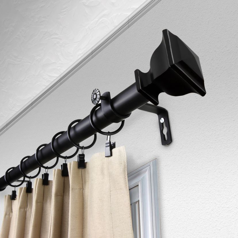 1" Romeo Curtain Rod