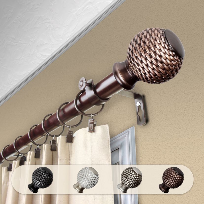 1" Bala Curtain Rod