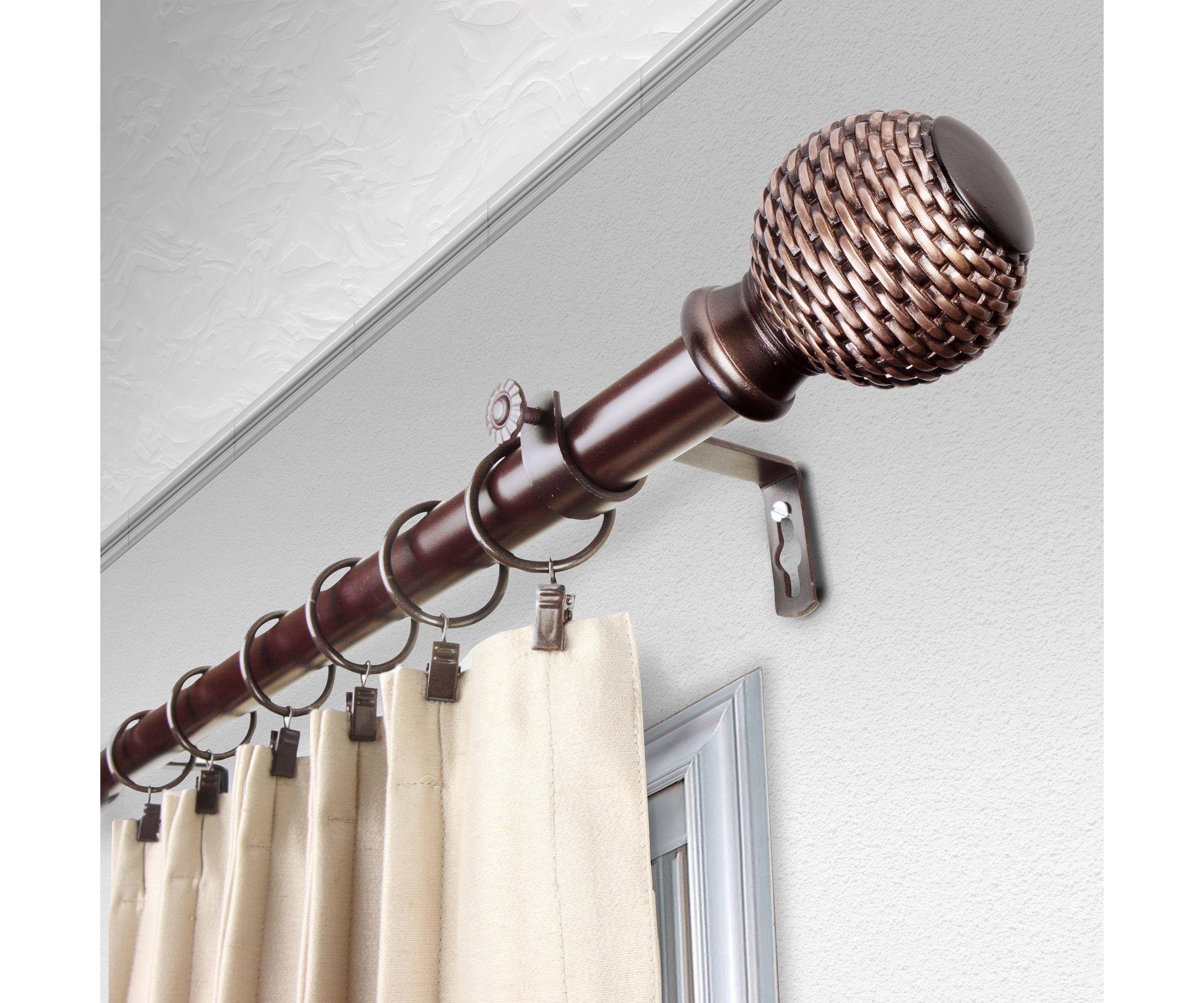 1" Bala Curtain Rod