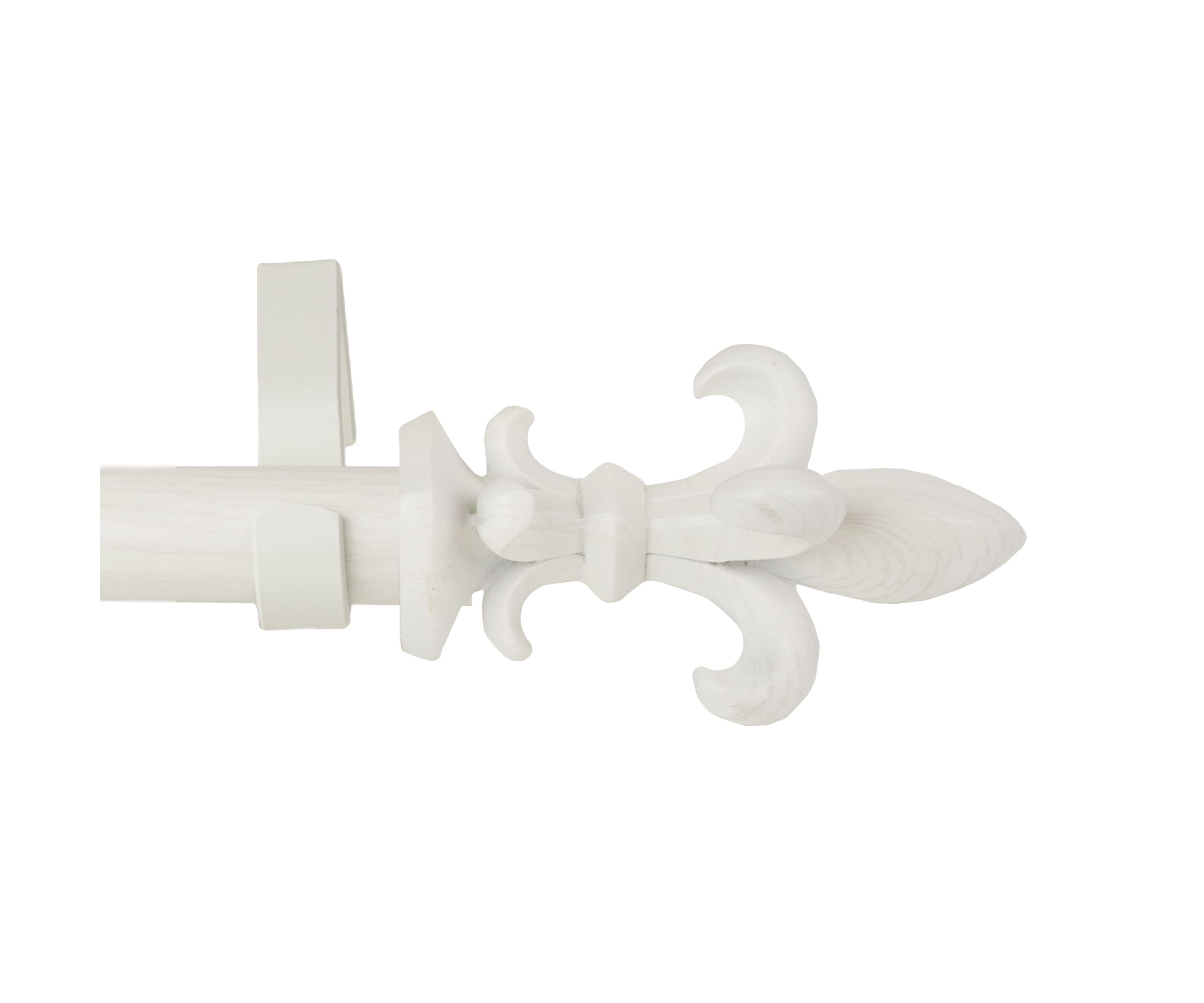 1" Fernando Faux Wood Curtain Rod