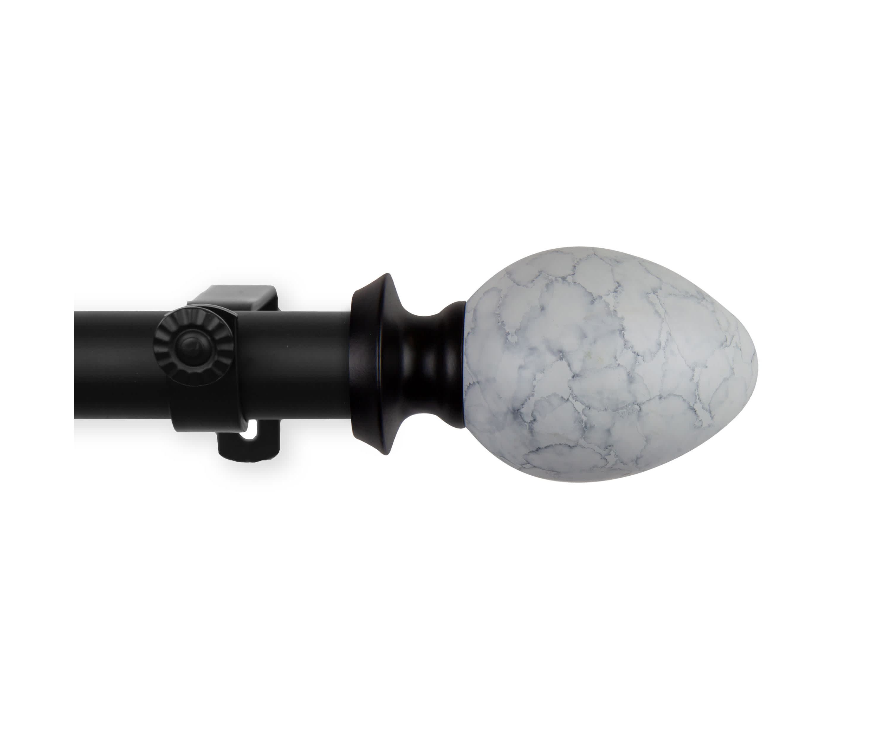 1" Ovate Curtain Rod