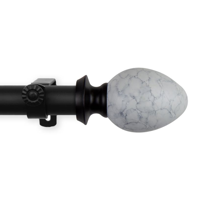 1" Ovate Curtain Rod
