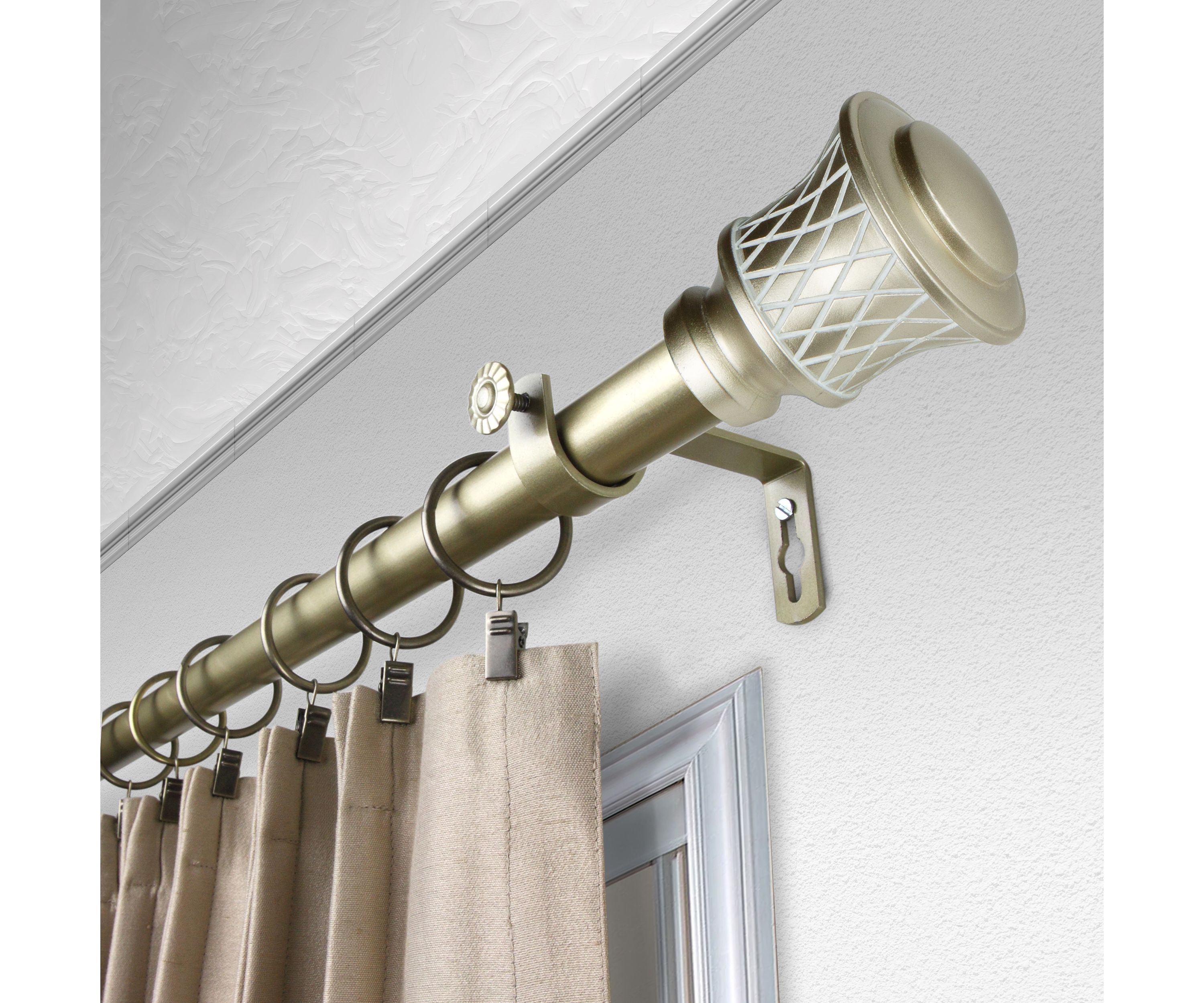 1" Olympia Curtain Rod