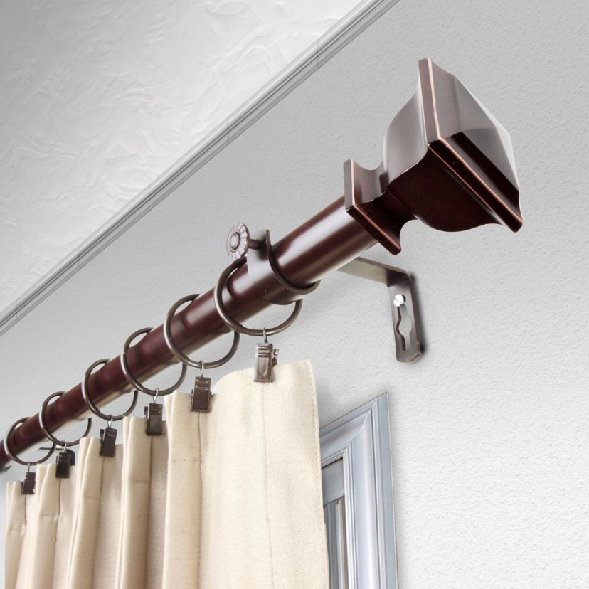 1" Romeo Curtain Rod