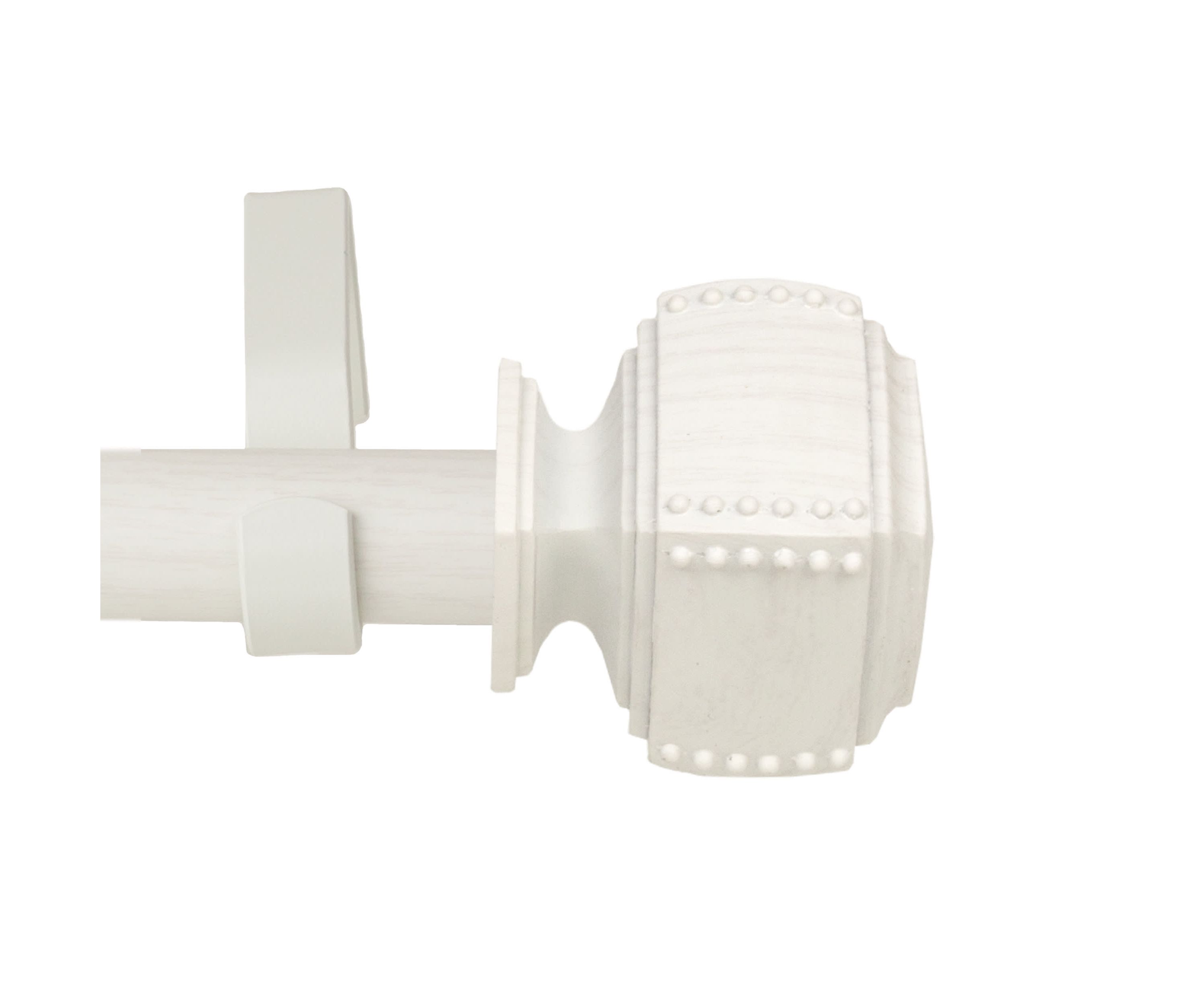 1" Bennett Faux Wood Curtain Rod