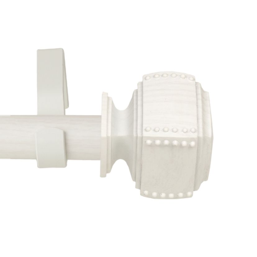 1" Bennett Faux Wood Curtain Rod